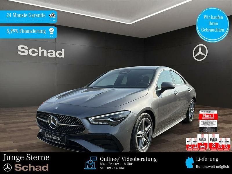 Metalliclack mountaingrau Gebraucht 2024 Mercedes CLA180 AMG Limousine | 33.950 € (Fairer Preis) - Bild 1/4