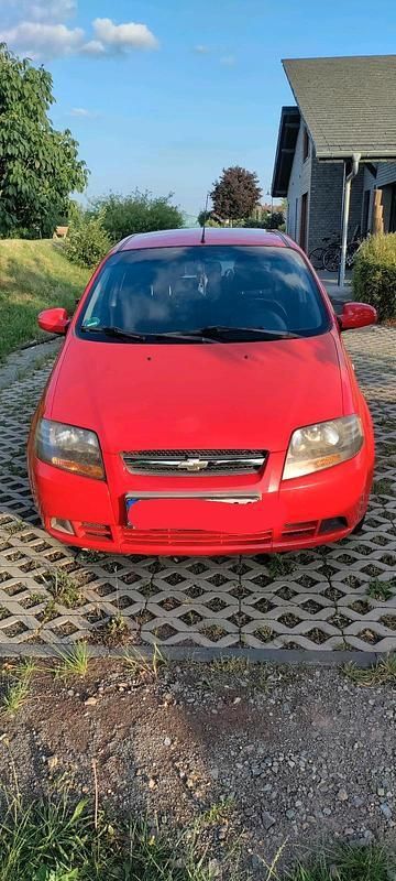 Rot Gebraucht 2007 Chevrolet Kalos Kleinwagen | 995 € (Guter Preis) - Bild 1/4