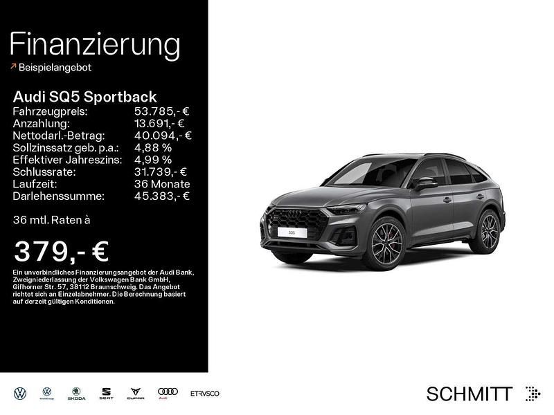 Daytonagrau perleffekt Gebraucht 2022 Audi SQ5 SUV | 53.785 € (Fairer Preis) - Bild 1/4