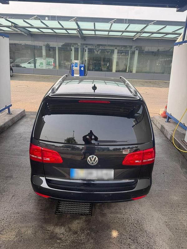 Gebraucht VW Touran 170 PS (125 kW) 2012 Schwarz Van / Kleinbus