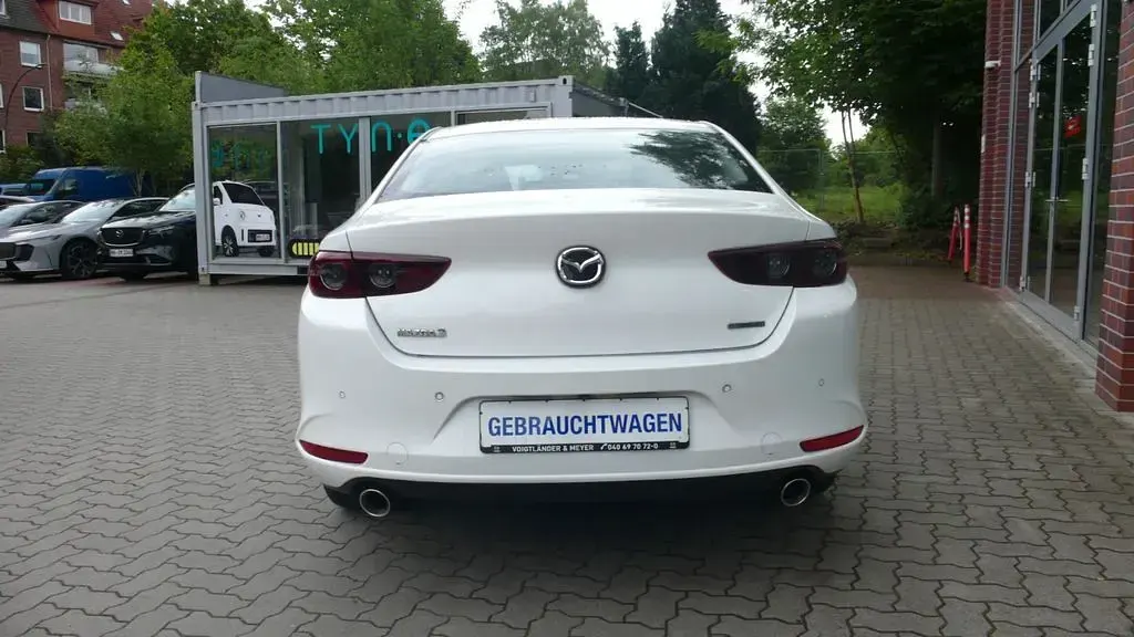 Brugt Mazda 3 186 HK (136 kW) 2021 Hvid Sedan