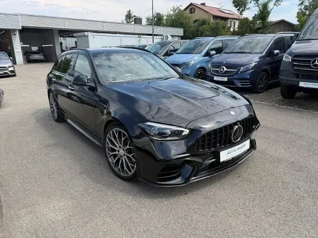 Gebraucht Mercedes C63 AMG Premium Plus 680 PS (500 kW) 2024 Obsidianschwarz metallic Kombi