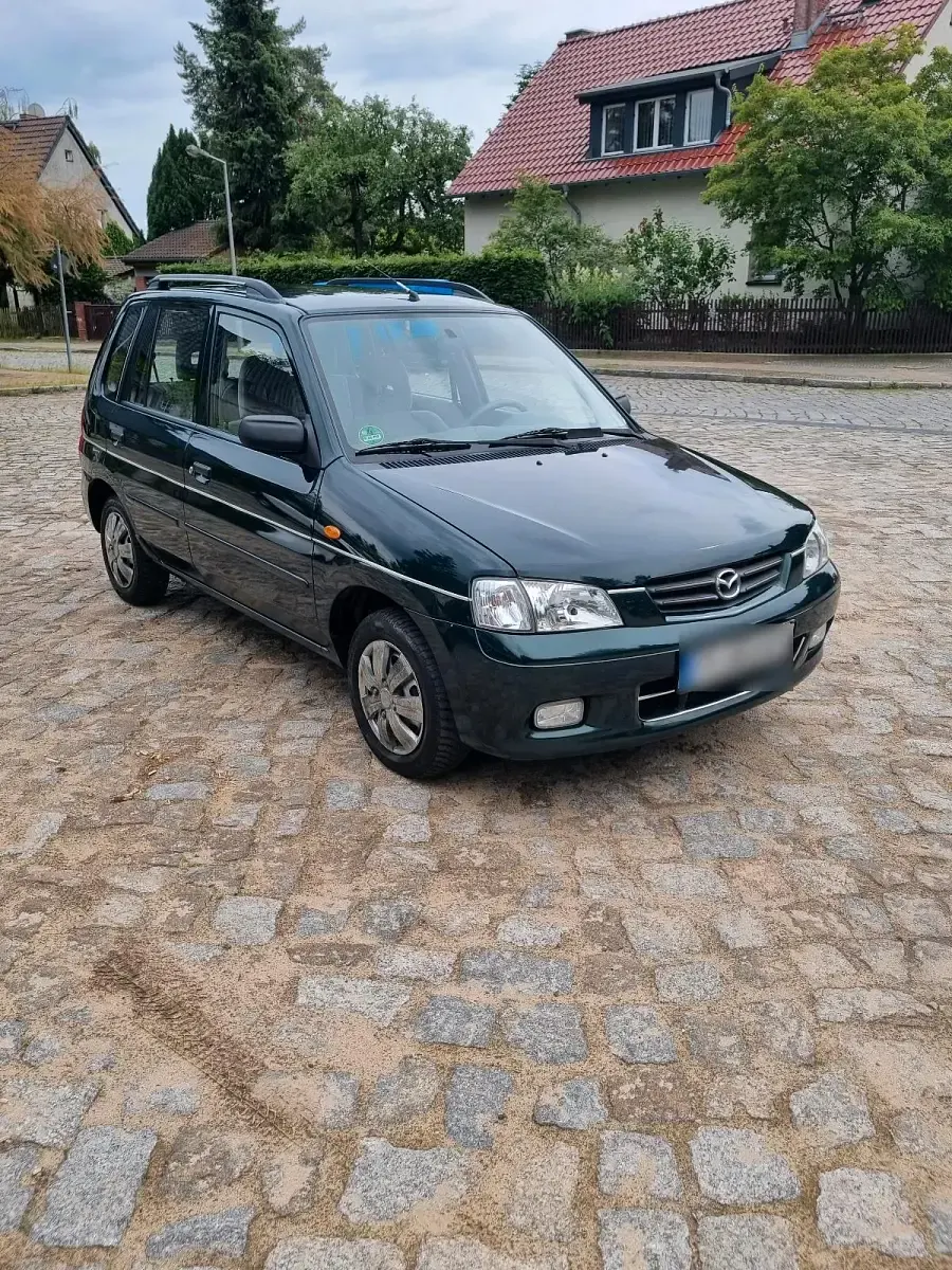 Gebraucht Mazda Demio 75 PS (55 kW) 2001 Grün Kleinwagen