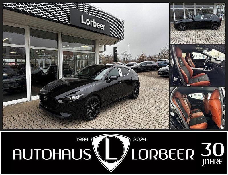 Neu Mazda 3 Nagisa 140 PS (102 kW) 2026 Schwarz Limousine