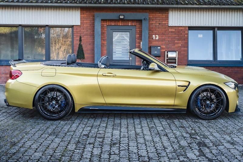 Gebraucht BMW M4 Cabriolet Competition Edition 450 PS (330 kW) 2017 Gold Cabrio