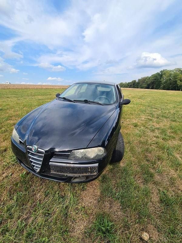 Schwarz Gebraucht 2003 Alfa Romeo 156 Impression Kombi | 1.000 € (Superpreis) - Bild 1/4