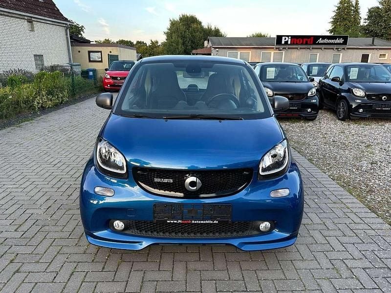 Gebraucht Smart ForTwo Coupé Brabus 90 PS (66 kW) 2017 Blau Kleinwagen