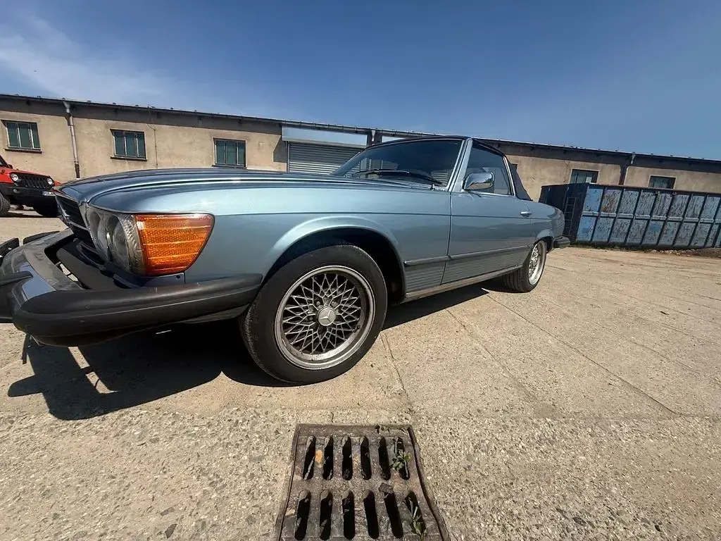 Gebraucht Mercedes SL450 224 PS (164 kW) 1974 Blau Cabrio