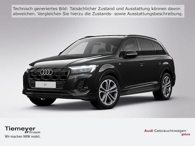 Mythosschwarz metallic Gebraucht 2025 Audi Q7 S-Line SUV | 68.250 € (Fairer Preis) - Bild 1/4