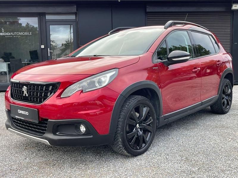 Rot Gebraucht 2017 Peugeot 2008 Allure GT-Line SUV | 10.480 € (Fairer Preis) - Bild 1/4