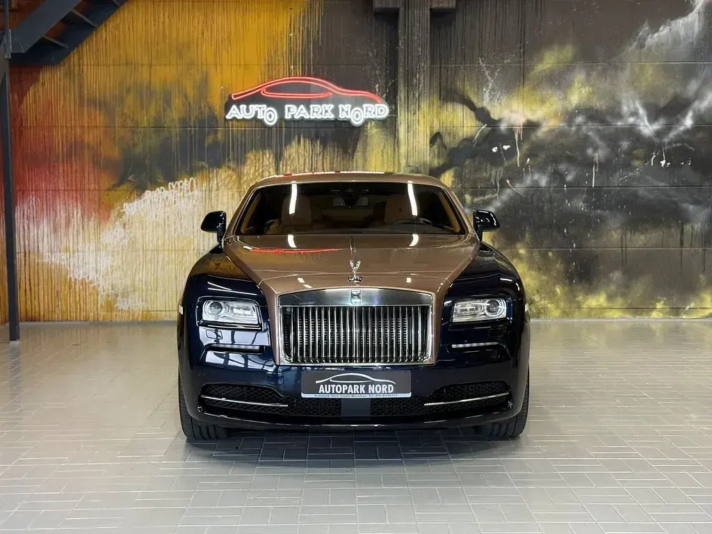 Gebraucht Rolls Royce Wraith 632 PS (464 kW) 2014 Blau Coupé