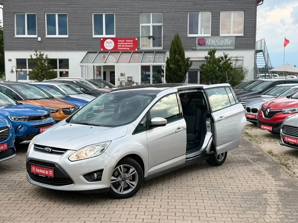 Gebraucht Ford Grand C-Max SYNC Edition 116 PS (85 kW) 2013 Silber Van / Kleinbus