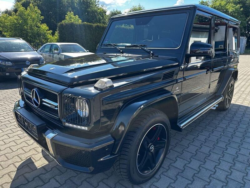 Schwarz Gebraucht 2017 Mercedes G63 AMG AMG SUV | 66.950 € - Bild 1/4