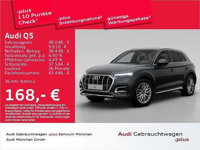 Manhattangrau metallic Gebraucht 2024 Audi Q5 Advanced SUV | 56.623 € - Bild 1/1