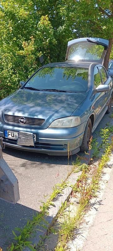 Blau Gebraucht 1999 Opel Astra Limousine | 500 € (Superpreis) - Bild 1/4
