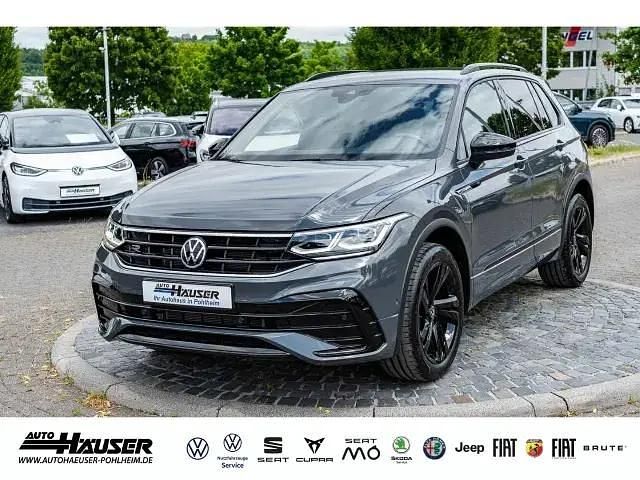 Grau Gebraucht 2021 VW Tiguan R-line SUV | 35.785 € (Fairer Preis) - Bild 1/4