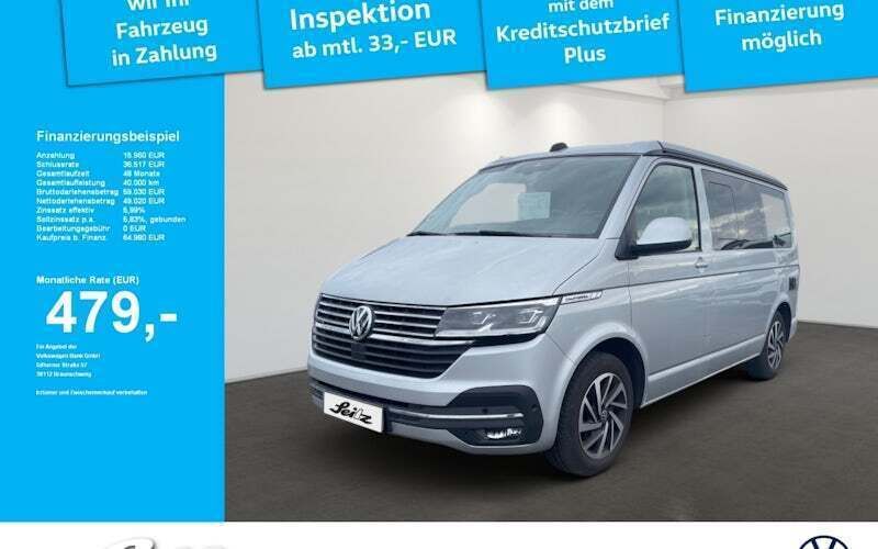 Silber Gebraucht 2022 VW California California Van | 64.390 € (Teuer) - Bild 1/2