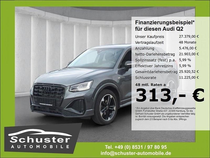 Gebraucht Audi Q2 S-Line 150 PS (110 kW) 2023 Daytonagrau perleffekt SUV