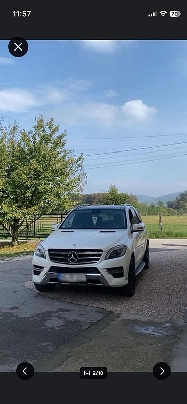 Gebraucht Mercedes ML350 258 PS (189 kW) 2014 Weiß SUV