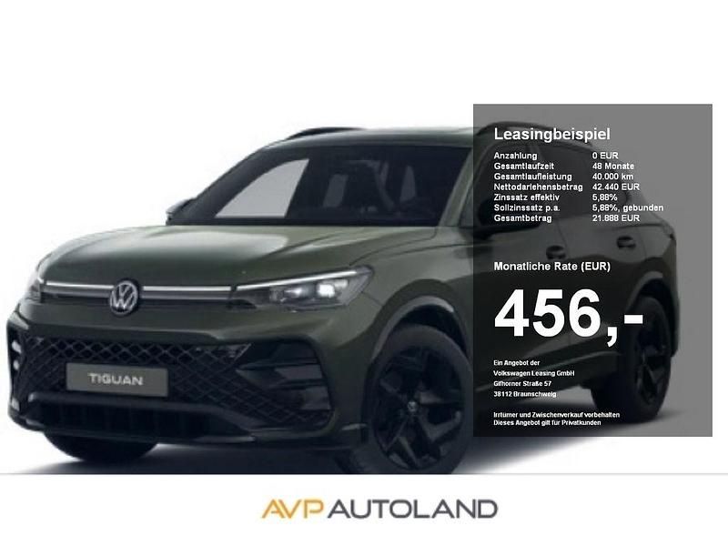 Grün Gebraucht 2024 VW Tiguan Style SUV | 42.440 € (Teuer) - Bild 1/4
