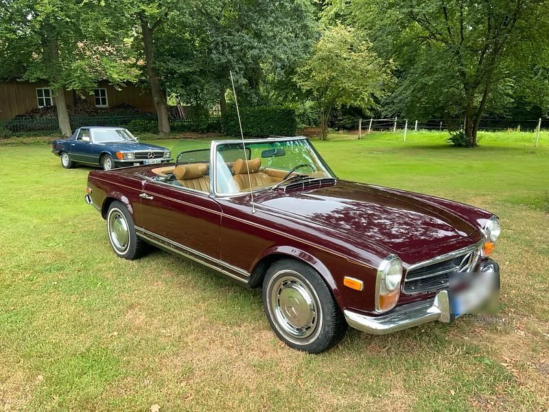 Rot Gebraucht 1970 Mercedes 280 Cabrio | 95.000 € - Bild 1/4