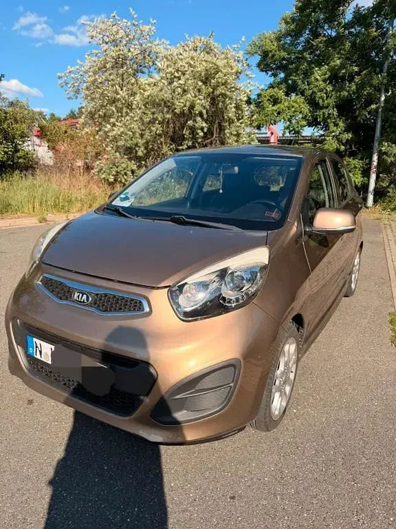 Gebraucht Kia Picanto 69 PS (50 kW) 2012 Braun Kleinwagen