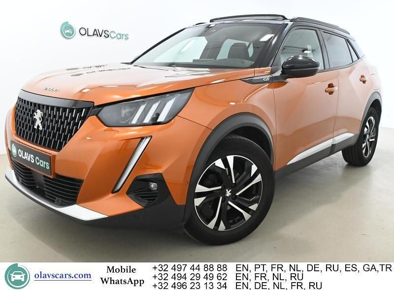 Orange Gebraucht 2021 Peugeot 2008 GT-line SUV | 15.488 € (Fairer Preis) - Bild 1/4