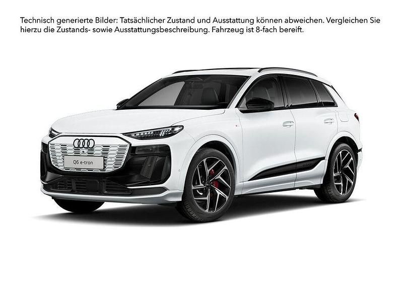 Gebraucht Audi Q6 e-tron S-Line 225 kW (306 PS) 2025 Gletscherweiß SUV