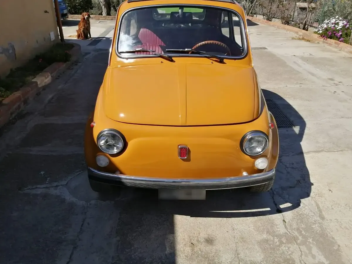 Gebraucht Fiat 500 18 PS (13 kW) 1969 Gelb Kleinwagen