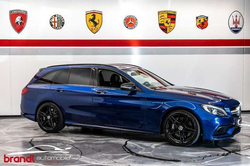 Blau Gebraucht 2016 Mercedes C63 AMG AMG Kombi | 33.900 € (Fairer Preis) - Bild 1/4