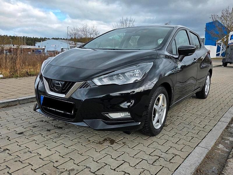 Gebraucht Nissan Micra Acenta 92 PS (67 kW) 2022 Schwarz Kleinwagen