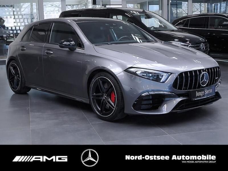 Gebraucht Mercedes A45 AMG AMG 421 PS (309 kW) 2021 Mountaingrau metallic Kleinwagen