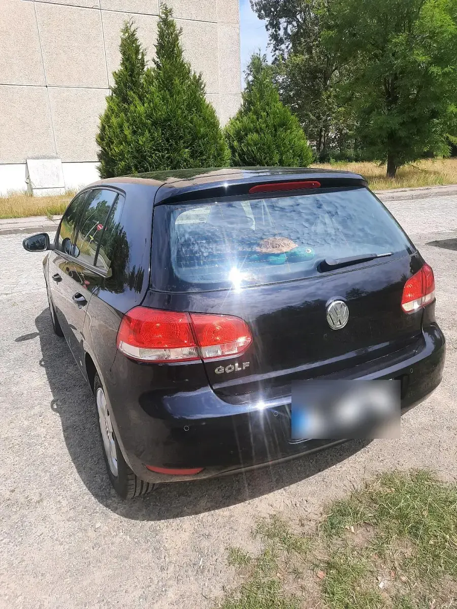 Gebraucht VW Golf VI 80 PS (58 kW) 2009 Schwarz Limousine