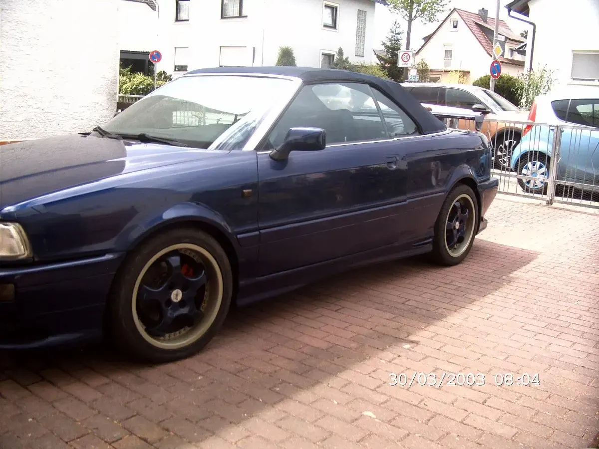 Gebraucht Audi 80 125 PS (91 kW) 1999 Blau Cabrio