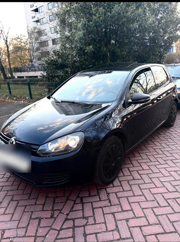 Gebraucht VW Golf VI Comfortline 80 PS (58 kW) 2010 Schwarz Kleinwagen