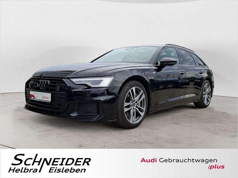 Brillantschwarz Gebraucht 2022 Audi A6 Sport Kombi | 45.680 € (Fairer Preis) - Bild 1/4