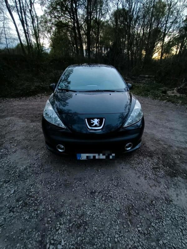 Schwarz Gebraucht 2008 Peugeot 207 Kleinwagen | 2.750 € (Fairer Preis) - Bild 1/4