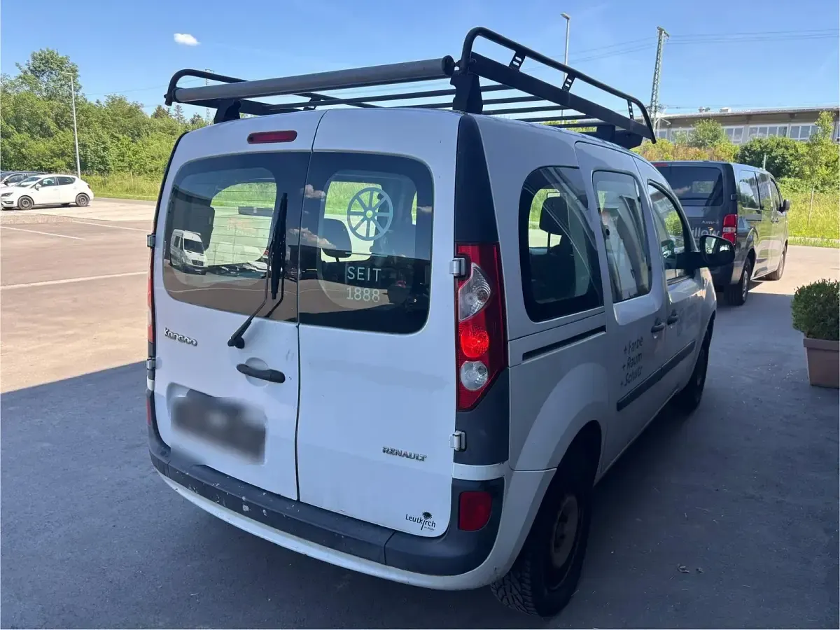 Gebraucht Renault Kangoo 90 PS (66 kW) 2013 Weiß Van / Kleinbus