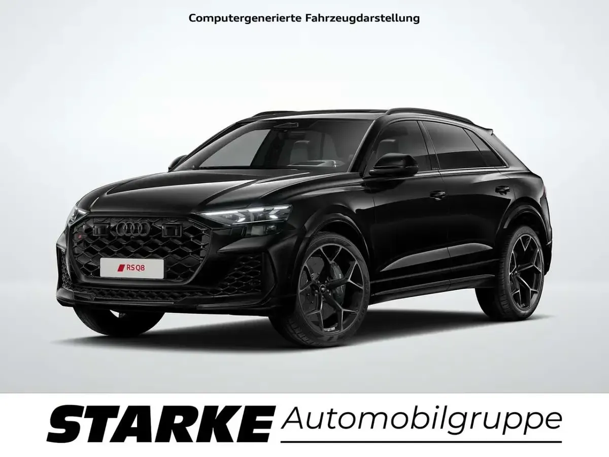 Neu Audi Q8 Performance 640 PS (470 kW) 2026 Schwarz (mythosschwarz metallic) SUV