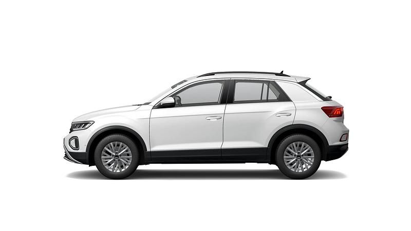 Gebraucht VW T-Roc Life 150 PS (110 kW) 2023 Weiß SUV