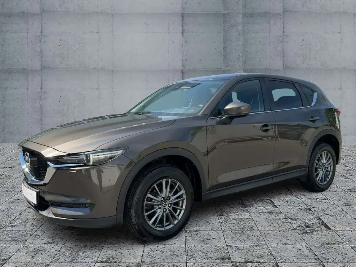 Gebraucht Mazda CX-5 Exclusive-Line 165 PS (121 kW) 2019 Grau SUV
