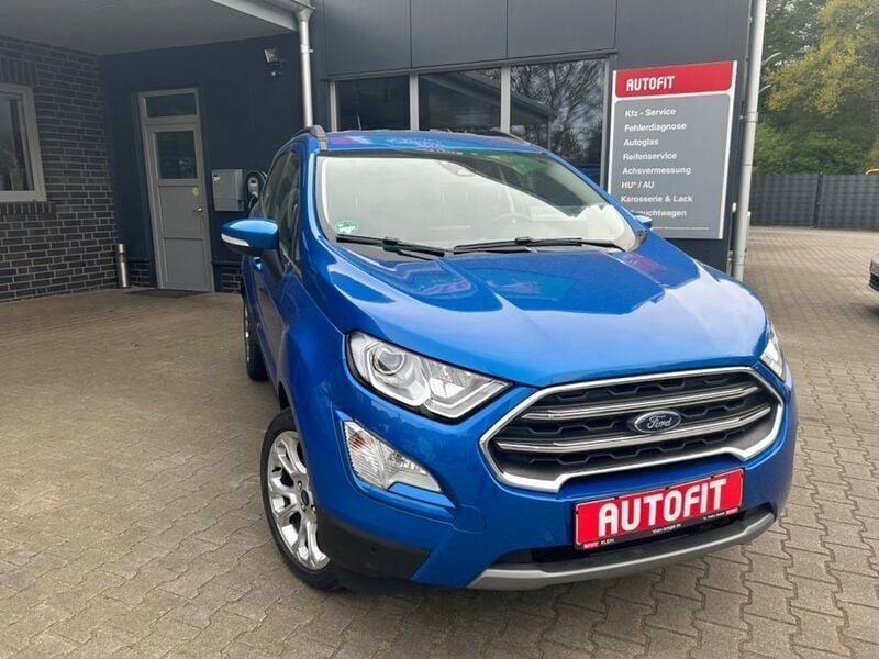 Blau Gebraucht 2022 Ford Ecosport Titanium SUV | 15.900 € (Guter Preis) - Bild 1/4