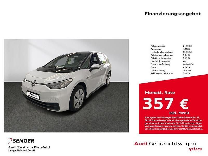 Gletscherweiß Gebraucht 2023 VW ID.3 Kleinwagen | 24.990 € (Superpreis) - Bild 1/4