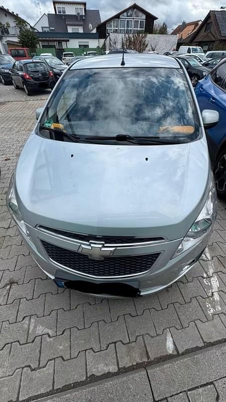 Silber Gebraucht 2011 Chevrolet Spark LS Kleinwagen | 1.320 € - Bild 1/4