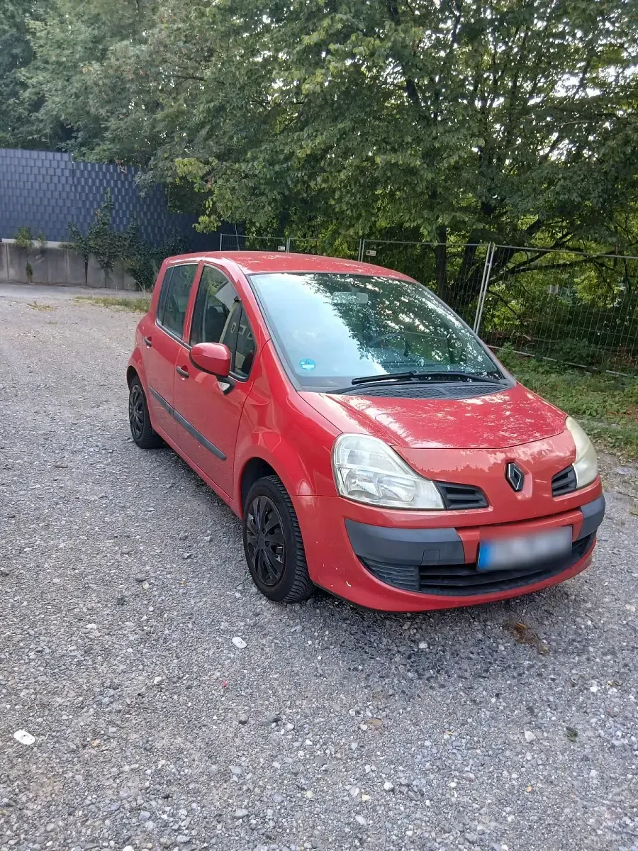 Gebraucht Renault Modus 75 PS (55 kW) 2009 Rot Van / Kleinbus