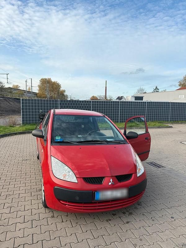 Rot Gebraucht 2008 Mitsubishi Colt Kleinwagen | 1.350 € - Bild 1/4