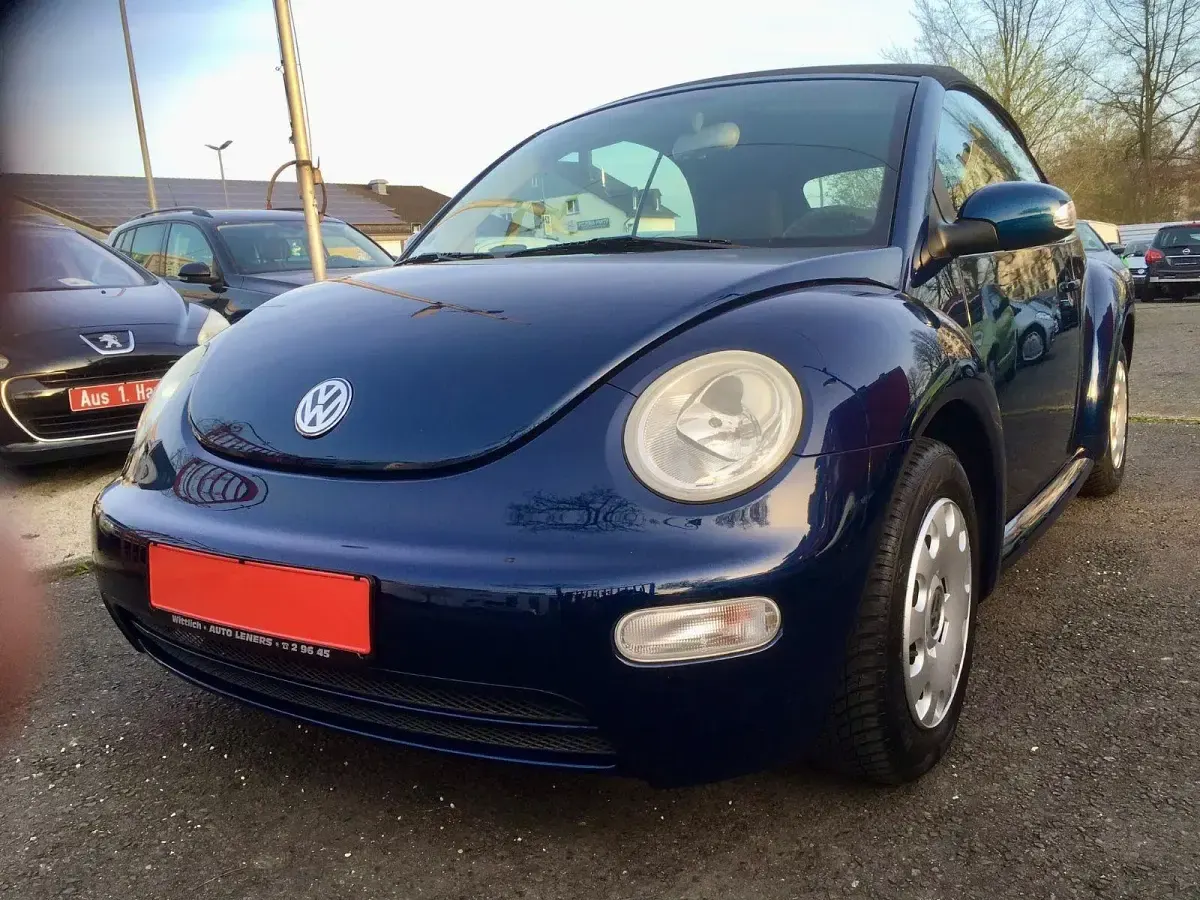 Gebraucht VW New Beetle 75 PS (55 kW) 2005 Blau Kleinwagen