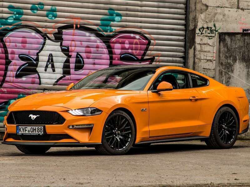 Orange Gebraucht 2020 Ford Mustang GT Fastback Coupé | 39.500 € (Fairer Preis) - Bild 1/4