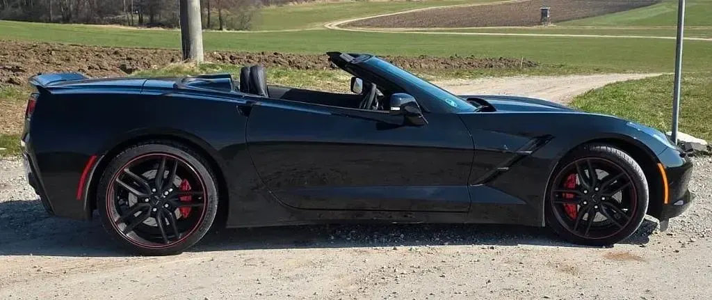 Gebraucht Corvette Stingray 466 PS (342 kW) 2019 Schwarz Cabrio