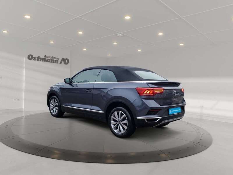 Gebraucht VW T-Roc Cabriolet Style 150 PS (110 kW) 2021 Grau Cabrio